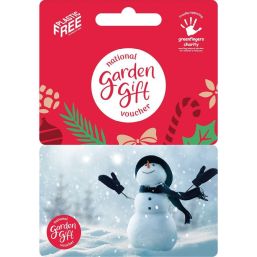 National Garden Snowman Gift Card £5